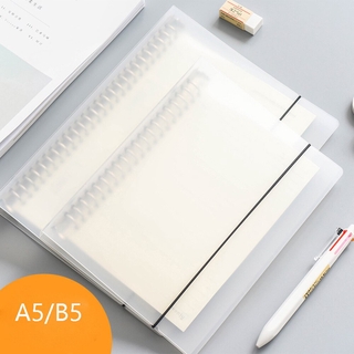 A5 B5 Notebook Cover Loose-leaf Refill Filler 20/26 Holes Inner Page Paper
