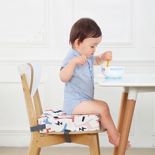 Wit niños aumento de la silla de la almohadilla de bebé asiento de comedor cojín ajustable extraíble (5)