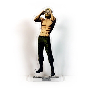Attack on Titan Shingeki no Kyojin Zeke Jaeger Acrílico Soporte Figura Modelo Decoración De Escritorio Juguete