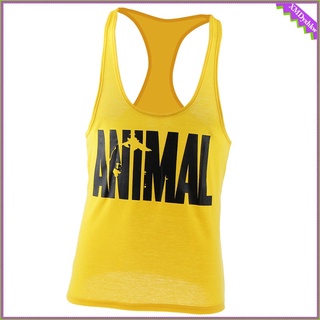 Camisa Sin Mangas Hombres Camiseta Gimnasio Tank Top Chaleco Deportivo Animales De Moda (2)