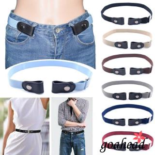 Goa cinturón elástico sin hebilla para mujer cinturón Invisible para Jeans sin problemas de bulto