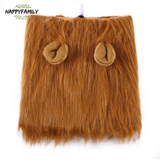 Mascota disfraz perro león pelucas melena pelo bufanda ropa para fiesta Halloween Festival