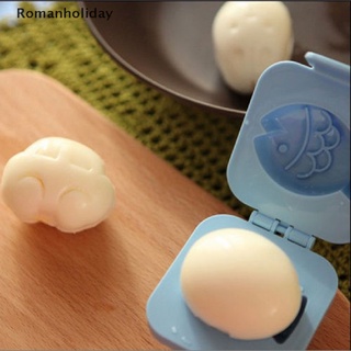 【Romanholiday】 Cute 6Pcs Boiled Egg Sushi Rice Mold Bento Maker Sandwich Cutter Decorating CL