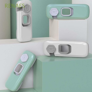 RENAES Multi-function Safety Lock Security Care Products Cabinet Lock Closet Baby Refrigerator Furniture Kids Sliding Door Locks Strap/Multicolor