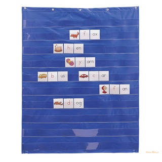 Standard Pocket Chart Education Learning Teaching for Home Scheduling Classroom