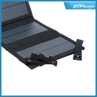 Kit De Panel Solar Plegable Monocristalino 20W Impermeable Para Acampar Al Aire Libre (7)