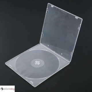 1 pza estuche Transparente De Plástico Cd 5.2mm/estuche Transparente Cd Dvd/caja De almacenamiento/Organizador duro De Bl