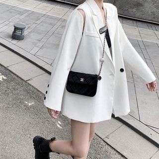 mujer media longitud traje primavera estilo coreano diseño simple chaqueta