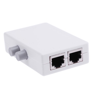 mini conmutador de red rj45 de 2 puertos ethernet caja de red conmutador adaptador hub