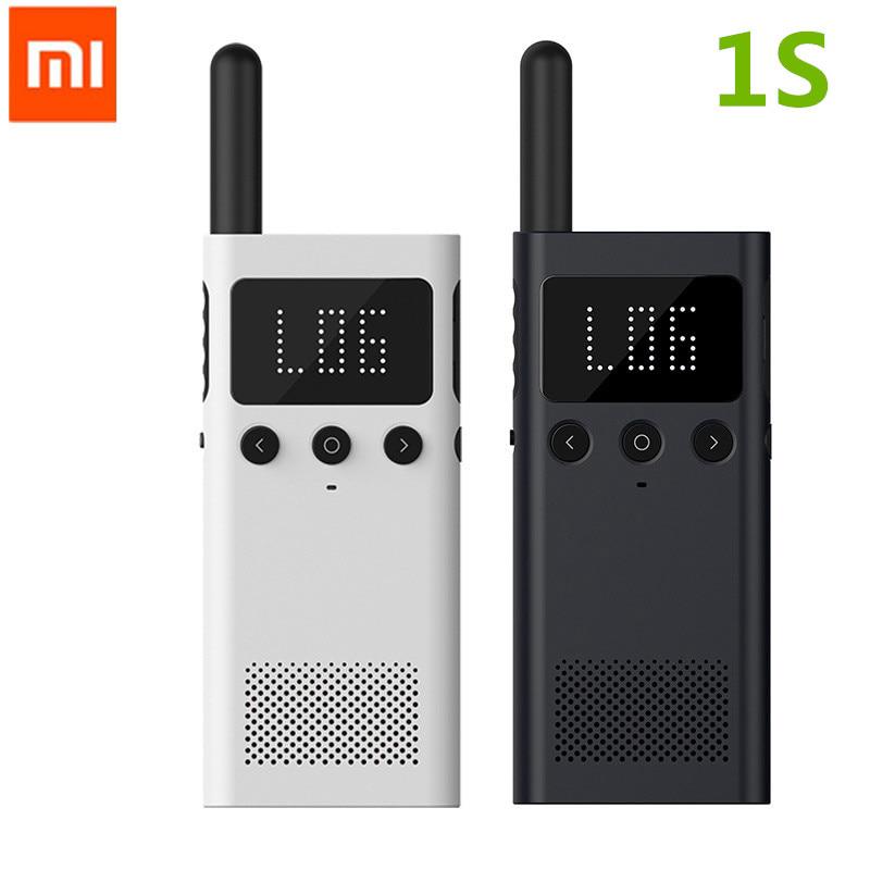 Xiaomi Mijia Smart Walkie Talkie 1S Con Radio FM Altavoz Teléfono Inteligente APP Control Ubicación Compartir Equipo Rápido Hablar Al Aire Libre
