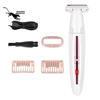 Máquina de afeitar eléctrica para mujer/recortadora de cuerpo USB/máquina de afeitar