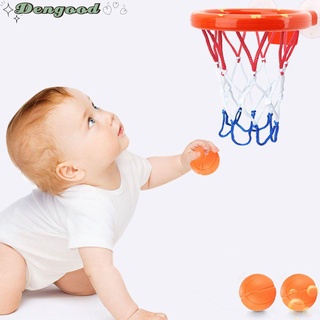 dentization shower niños cesta de tiro juego conjunto con 3 bolas bebé mini baloncesto para niña niño agua divertida bañera niño juguetes de baño