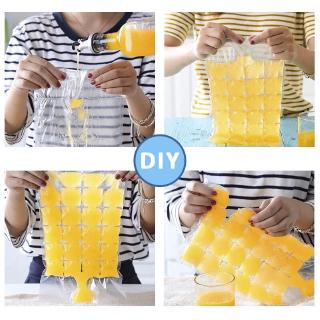 Ytmh-Con embudo gratis 10 unids/lote DIY desechable cubo de hielo bolsas de fabricación de agua potable hacer cubitos de hielo bolsas para cocina desechable acceso (1)