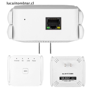 (nuevo) 5g 1200mbps wifi repetidor wifi amplificador de señal wifi extensor wifi booster lucaiitombter.cl