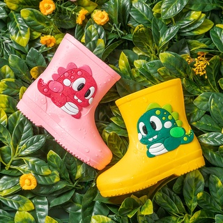 ❤ ❤Lindo botas de lluvia impermeable antideslizante 2-6 años de edad niños botas de lluvia niño zapatos de goma bebé zapatos de agua de dibujos animados overshoes (3)