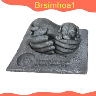 Brsimhoa1 piedras Decorativas/a prueba De intemporadas/animales/Resina Para mascotas/jardín/Gramado/patio (5)