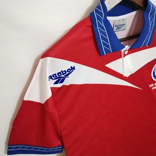 Men 1998 Chile Home Camiseta De Fútbol Retro Roja (3)