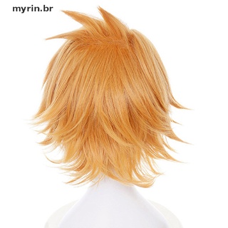[myhot] Personajes de dibujos Animados Kaminari Denki/peluca amarilla para Cosplay/pantalla [Myrin]