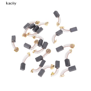 kaciiy - cepillos de carbono (20 unidades, 6,5 x 7,5 x 13,5 mm, pieza de reparación, motor eléctrico genérico cl)