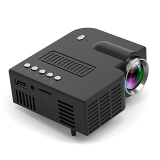 Mini proyector LED portátil 1080P cine en casa proyector de Video USB para teléfono móvil (1)