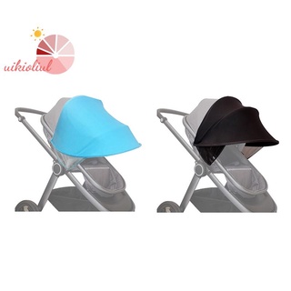 Cochecito de bebé parasol, parasol, cubierta de toldo para cochecitos, accesorios, asiento de coche, cochecito, gorro de sol, capucha, azul