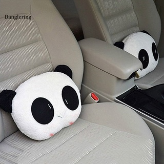 dl Lovely Creative Panda Auto Car Neck Rest Cushion Headrest Pillow Mat (3)
