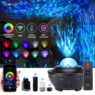 M4-Music Starry Projector Galaxy Projector Night Light Projector With Bluetooth Music Speaker With A
