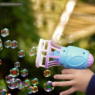 ventilador eléctrico para niños, pistola de burbujas, sopla automáticamente juguete de agua de burbujas (6)