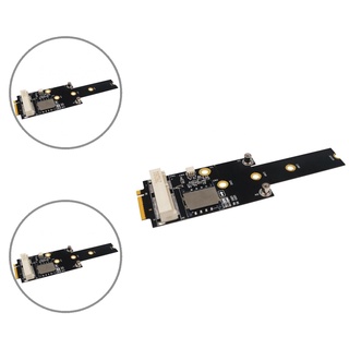 willbought.cl Mini PCI-E to NGFF M.2 Key M A/E Adapter Converter Card with SIM Slot Power LED