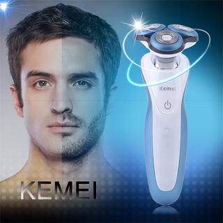 KM-7000C Professional 3 Dual CUtter Electric Razor Shaver Fast Chargeable