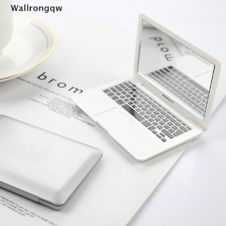 wqw> espejo creativo portátil mini espejo de maquillaje portátil macbook espejo de ordenador bien (5)