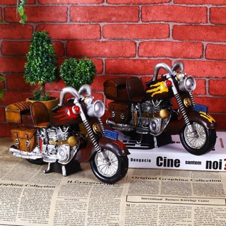 easyhome zakka retro nostálgico motocicleta hogar sala de estar tv gabinete bar tienda decoraciones muebles (1)