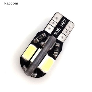 kacoom 10pcs canbus t10 194 168 w5w 5730 8 led smd blanco coche cuña lateral lámpara cl (7)