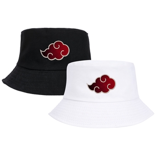 naruto - sombrero de pescador de algodón, color blanco (3)