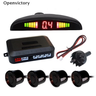 Openvictory Auto Parktronic LED Sensor de estacionamiento con 4 sensores Reverse MY