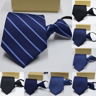 Corbata Formal moda Formal para hombre Simple corbata cremallera conveniente Fahion (1)