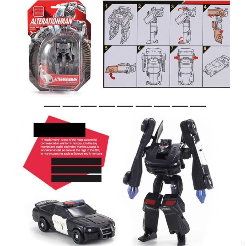HIIU Niños Robot Transformers Figuras De Acción Juguete (2)