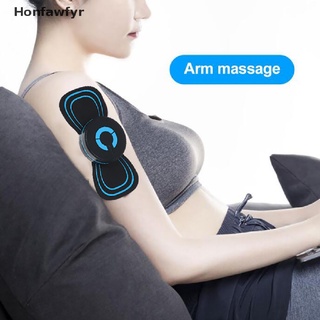honfawfyr estimulador de cuello eléctrico cervical espalda masajeador de muslo alivio del dolor parche de masaje *venta caliente