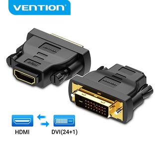 Vention Two-Way DVI D 24+1 Male To HDMI Female Cable Connector Converter For Projector HDMI To DVI (1)