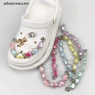 Charms ADAWA Diseñador Cadena Zapato Encantos Decoración Accesorios Para Zueco Zapatos Colgante Hebilla . (5)