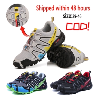 COD! Calzado deportivo para hombres zapatos de senderismo zapatillas de Trekking Salomon para hombres