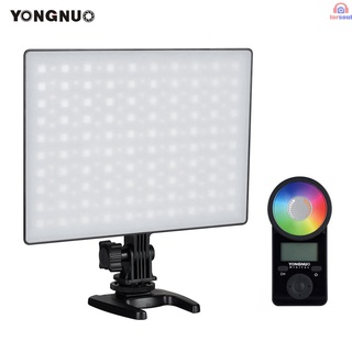 [L.S] YONGNUO YN300 Air II LED Panel de luz de vídeo RGB 3200K-5600K fotografía lámpara de relleno 10 efectos de iluminación CRI 95+ con Control remoto para estudio al aire libre boda retrato fotografía (4)
