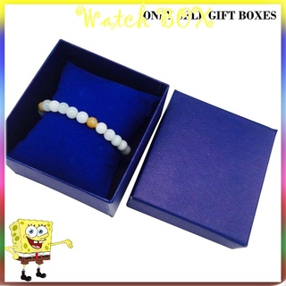 Caja de regalo para brazalete de joyería anillo pendientes reloj de pulsera caja de almacenamiento [W.B.]