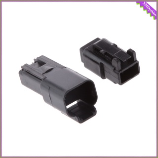 2Pin Car Motorcycle Sealed Connector Terminal Set DT04-2P (3)