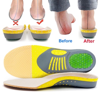 plantillas de gel ortopédicas ortopédicas de pie plano de salud para zapatos insertar arco soporte almohadilla para fasciitis plantar unisex