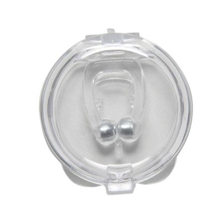 clip magnético anti ronquidos para nariz y estuche apnea sleep aid guard tapón nasal