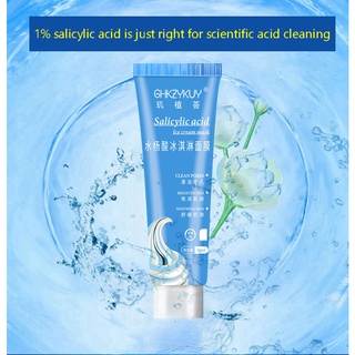 sevich ácido salicílico helado limpiador profundo poro hidratante antiacné y máscara de puntos negros 60ml (5)