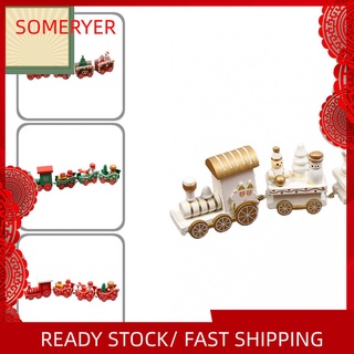 Someryer tren pequeño De navidad con tren Anti-deforma Para Sala De Estar/regalo De navidad