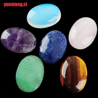 [yunatong]chips de piedra de cristal de cuarzo con punta natural, gemas de roca, lucky healin