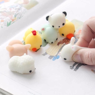 Glenes decoración de oficina adornos de escritorio fiesta de pascua niños regalos Mini Mochi alivio del estrés juguete Mochi juguetes (9)